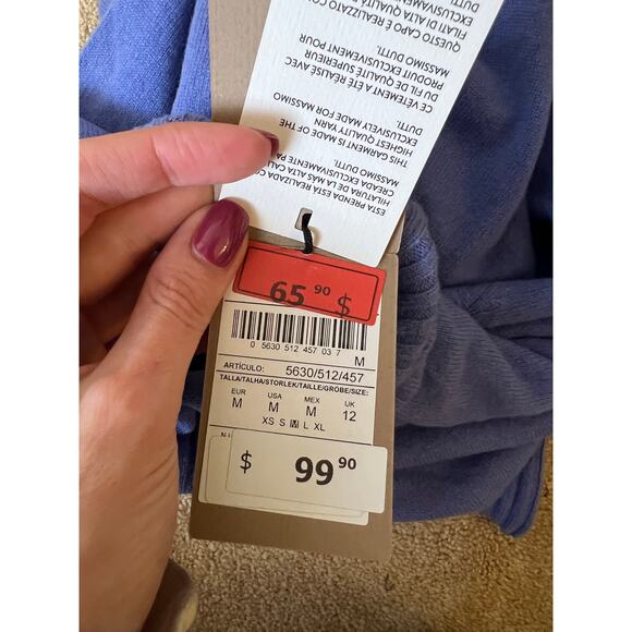 Massimo Dutti Turtleneck Cashmere Wool Sweater - Picture 3 of 8